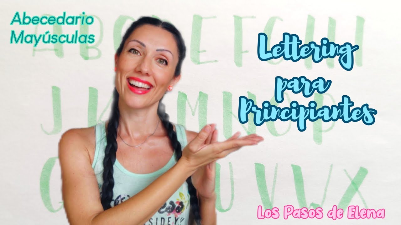 LETTERING para PRINCIPIANTES 🖌️ Abecedario MAYÚSCULAS 📝