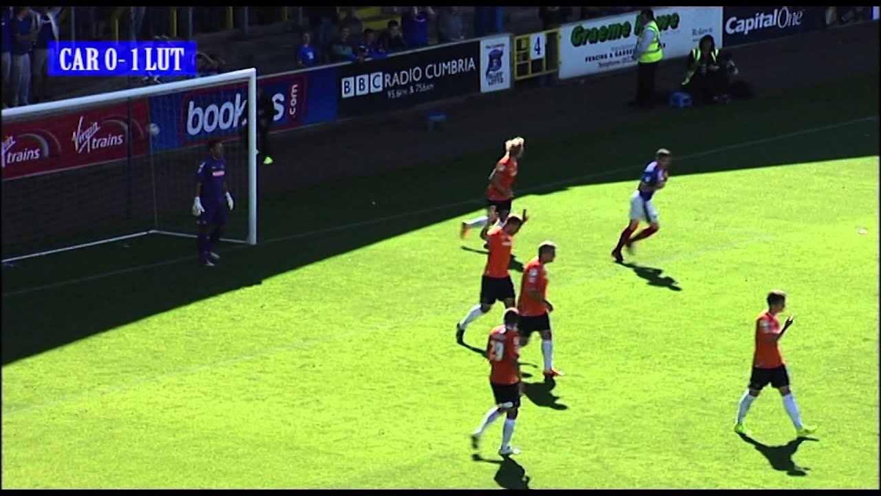 Highlights from Carlisle United v Luton Town - 9 August 2014