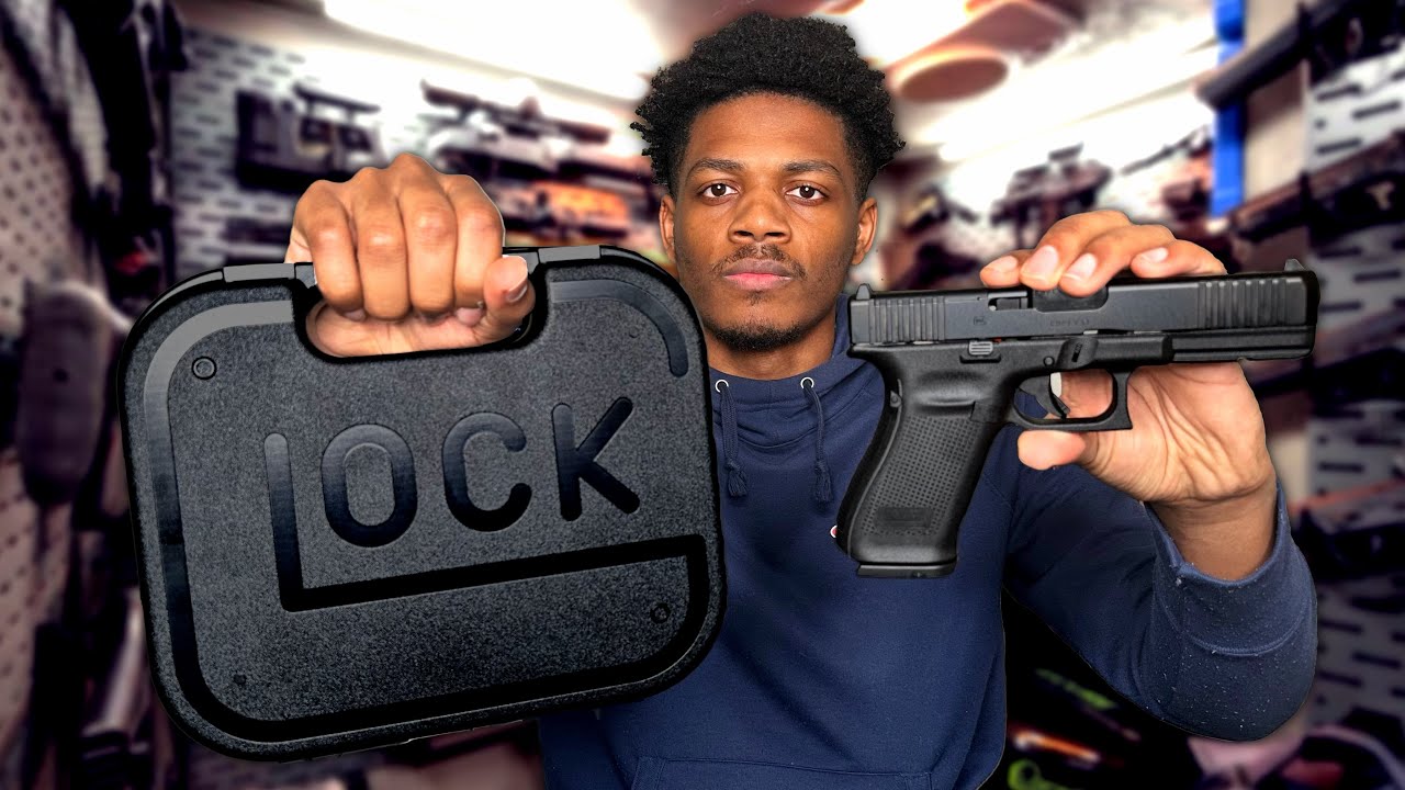 Распаковка пистолета Glock 20 Gen 5