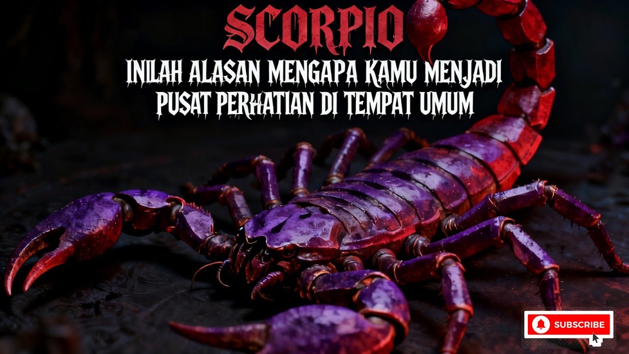 Scorpio♏ Aura Mematikan! Intuisimu Tajam Dan Sulit Di Takhlukan - Hari Ini Maret 2026