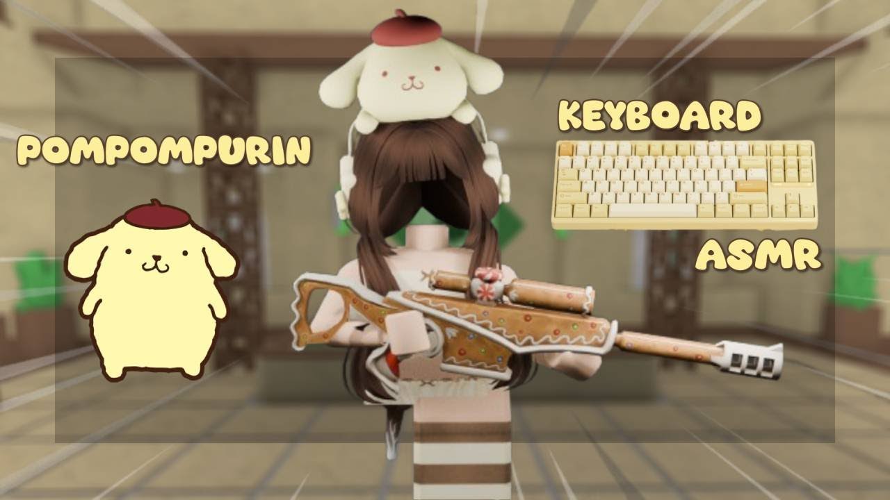 INSANE SHOTS AS POMPOMPURIN + KEYBOARD ASMR