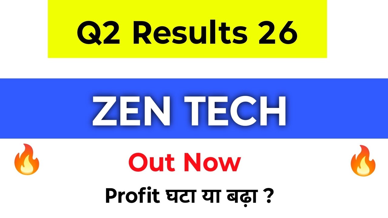 Zen Technologies Q2 Results 2025 | Zentech Result | Zentech Latest News | Zen Tech Share Latest News