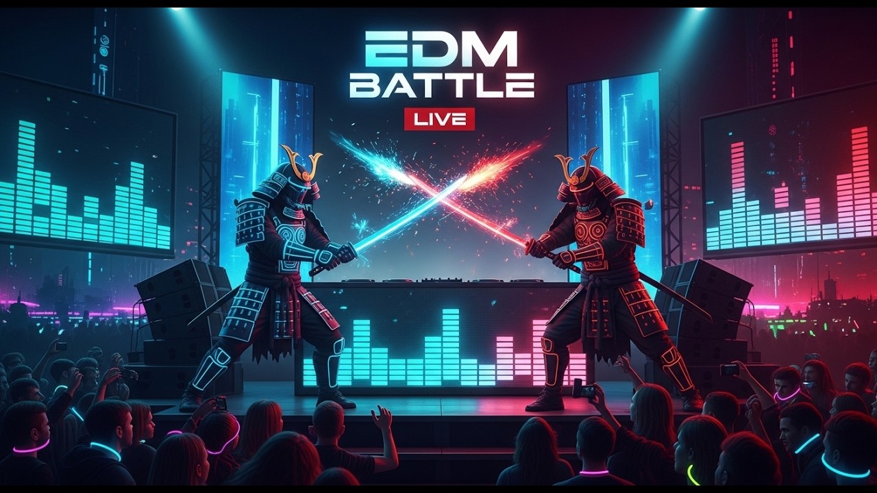 EDM Battle Live ⚔️ Epic DJ Duel Show
