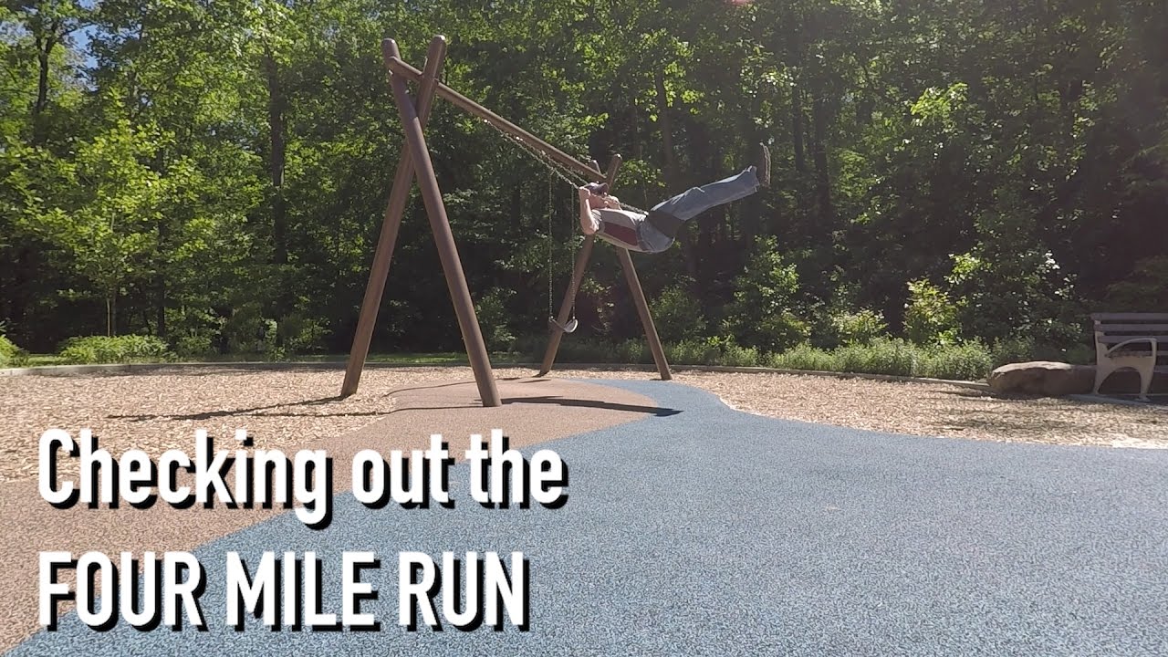 Checking out the Four Mile Run and W&OD Trails