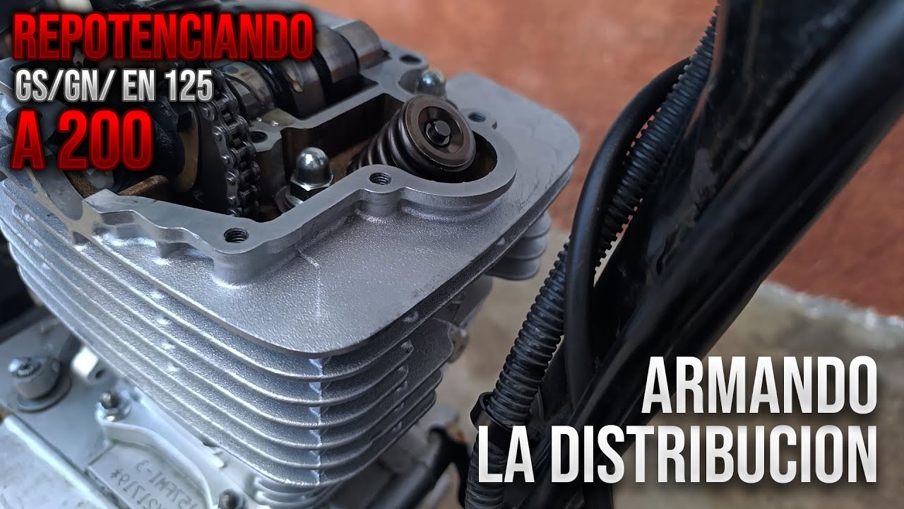 Repotenciando Suzuki GS/GN/EN 125 a 200 / ARMANDO LA DISTRIBUCIÓN