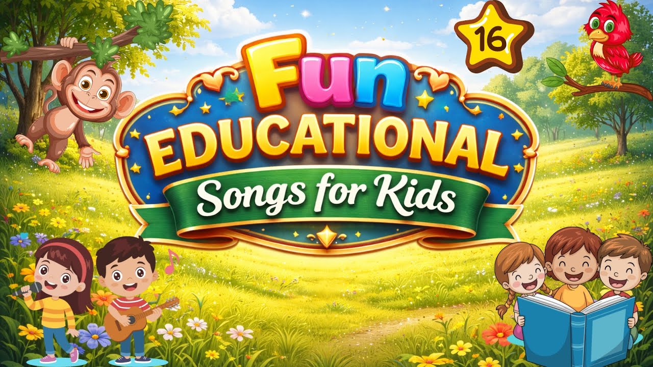 16 Early Learning Songs for Kids | Preschool Educational Songs Compilation | ABCs, Animals & More