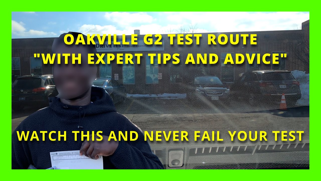 OAKVILLE G2 TEST ROUTE