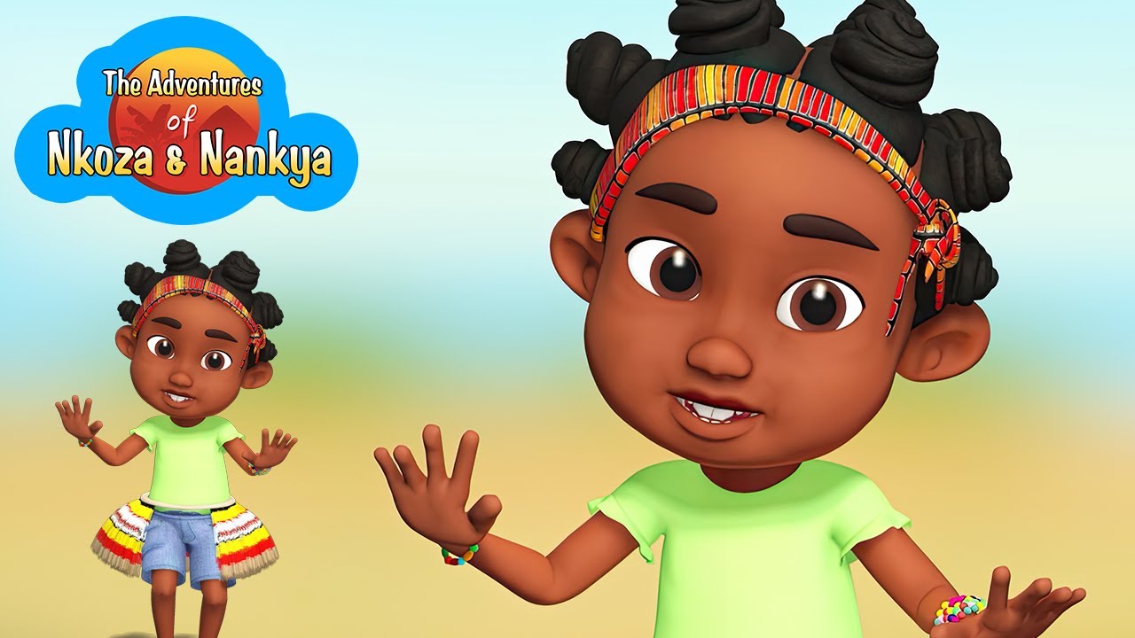 Nankya Dancing Bakisimba to Njabala Njabala for Kids ~ Nkoza & Nankya | Kids Songs