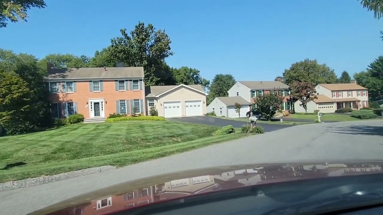 Cruising my old neighborhood  in Olney Maryland