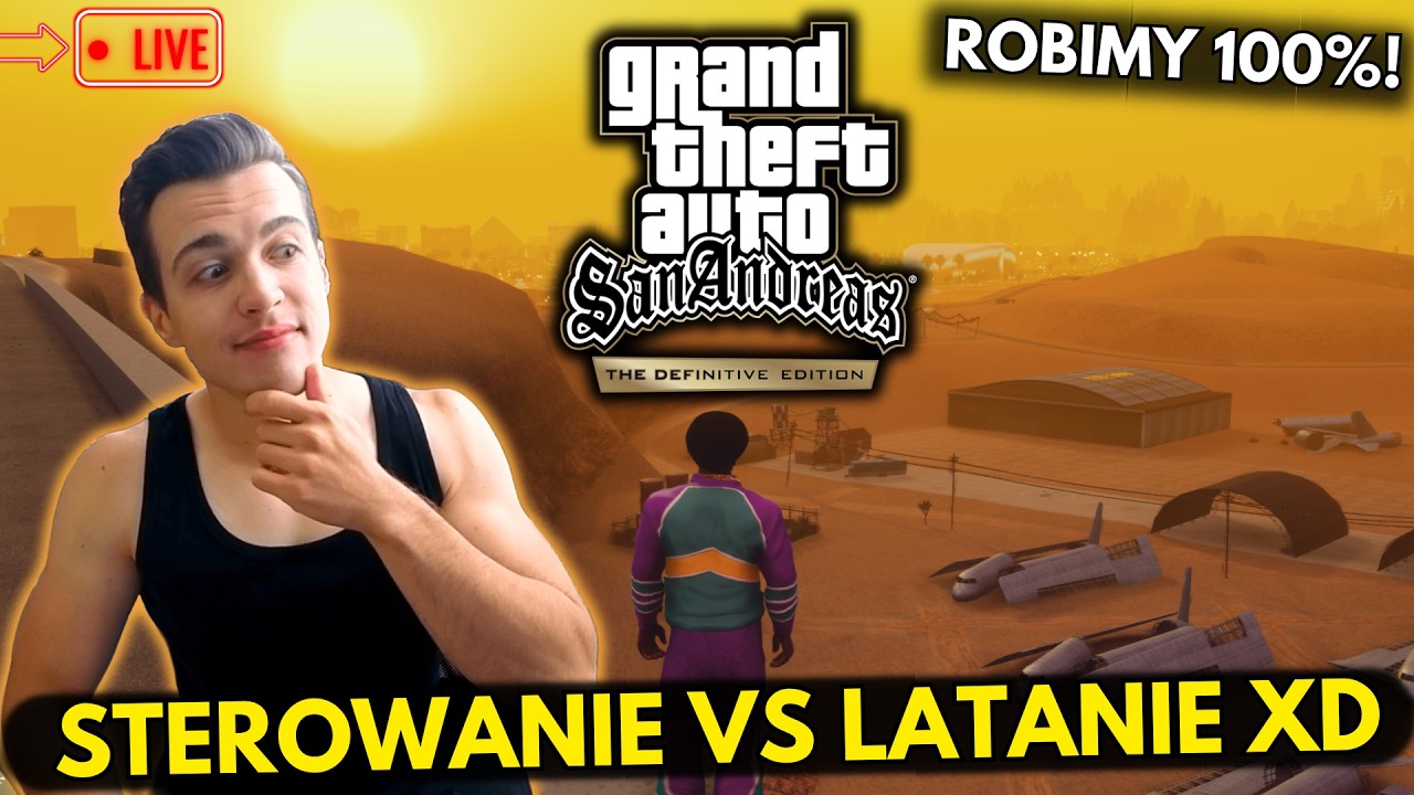 GTA San Andreas 🌴LATANIE vs STEROWANIE W DEFINITIVE 💀 NA 100% #6