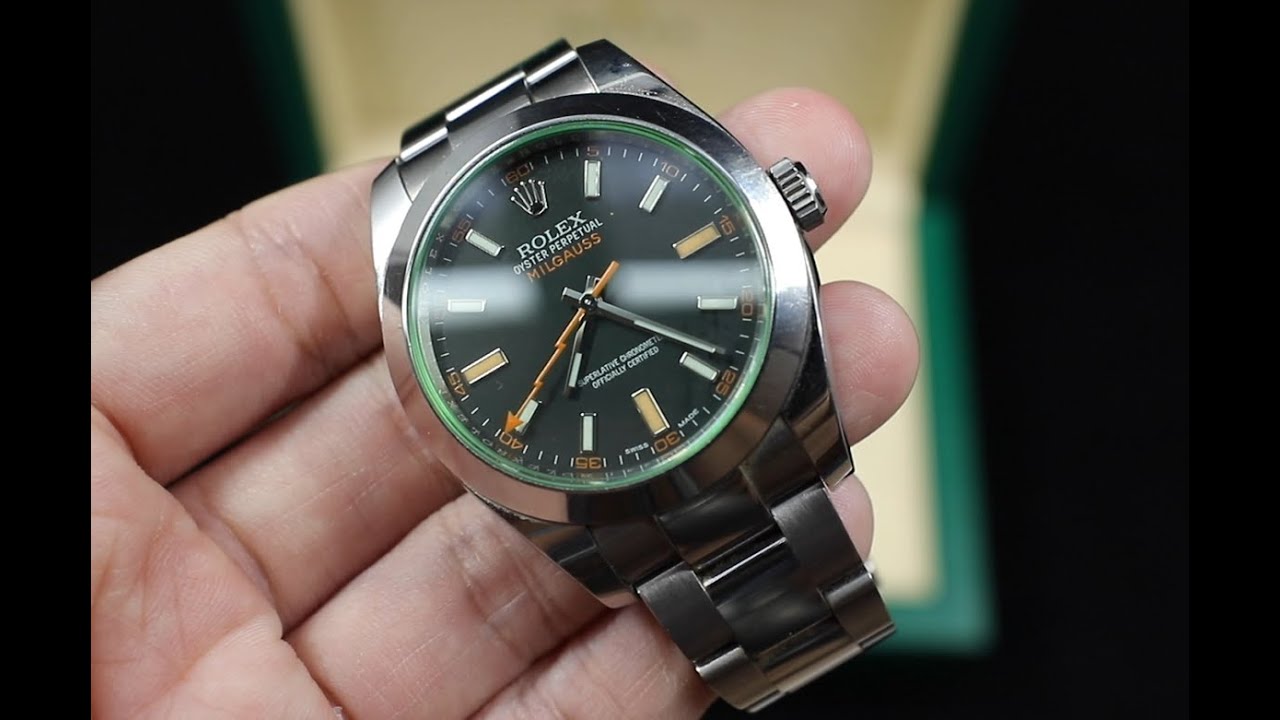(Op.30) 勞力士綠玻璃116400GV防磁錶 開箱 -- 淺談手錶受磁