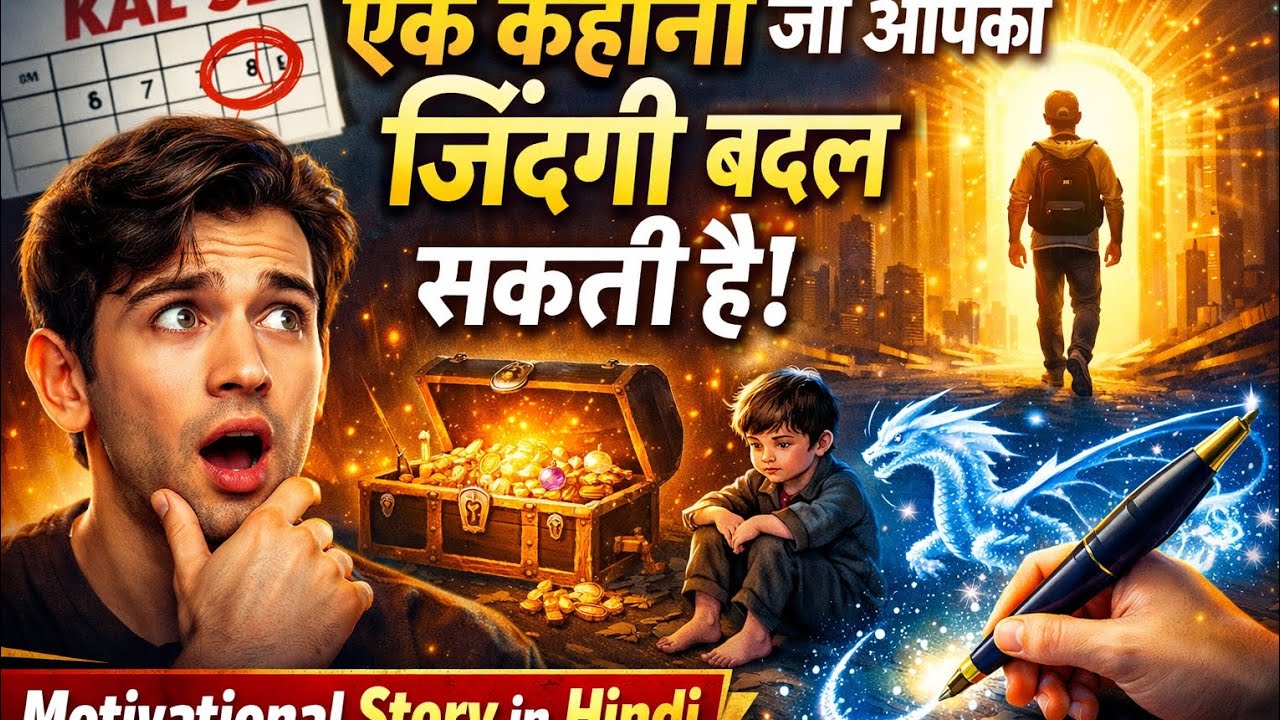कल से शुरू करूंगा.. एक कहानी जो आपकी ज़िंदगी बदल सकती है  #MotivationalStory#HindiStory#LifeChanging