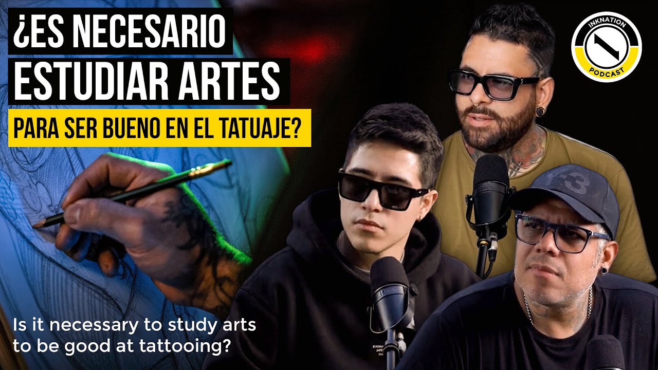 ¿Es necesario estudiar artes para ser bueno en el tatuaje? Q&A Inknation Studio