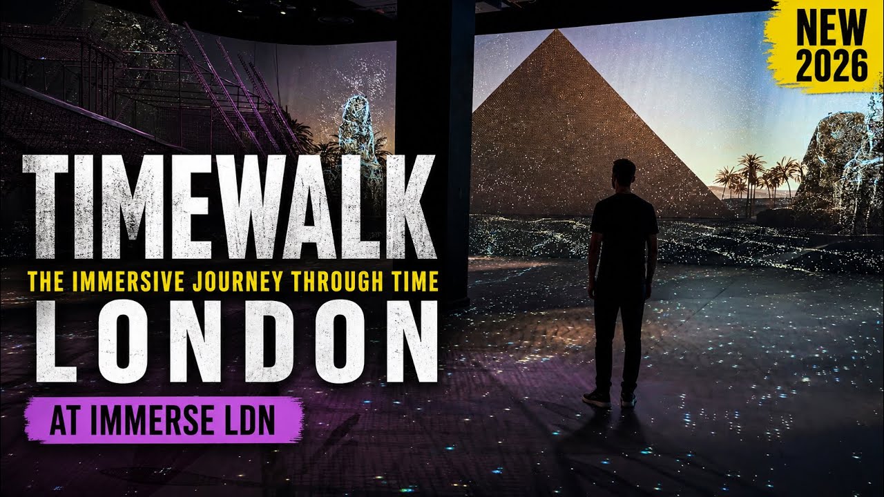 TIMEWALK at Immerse LDN | London&rsquo;s NEW Immersive Exhibition (2026)
