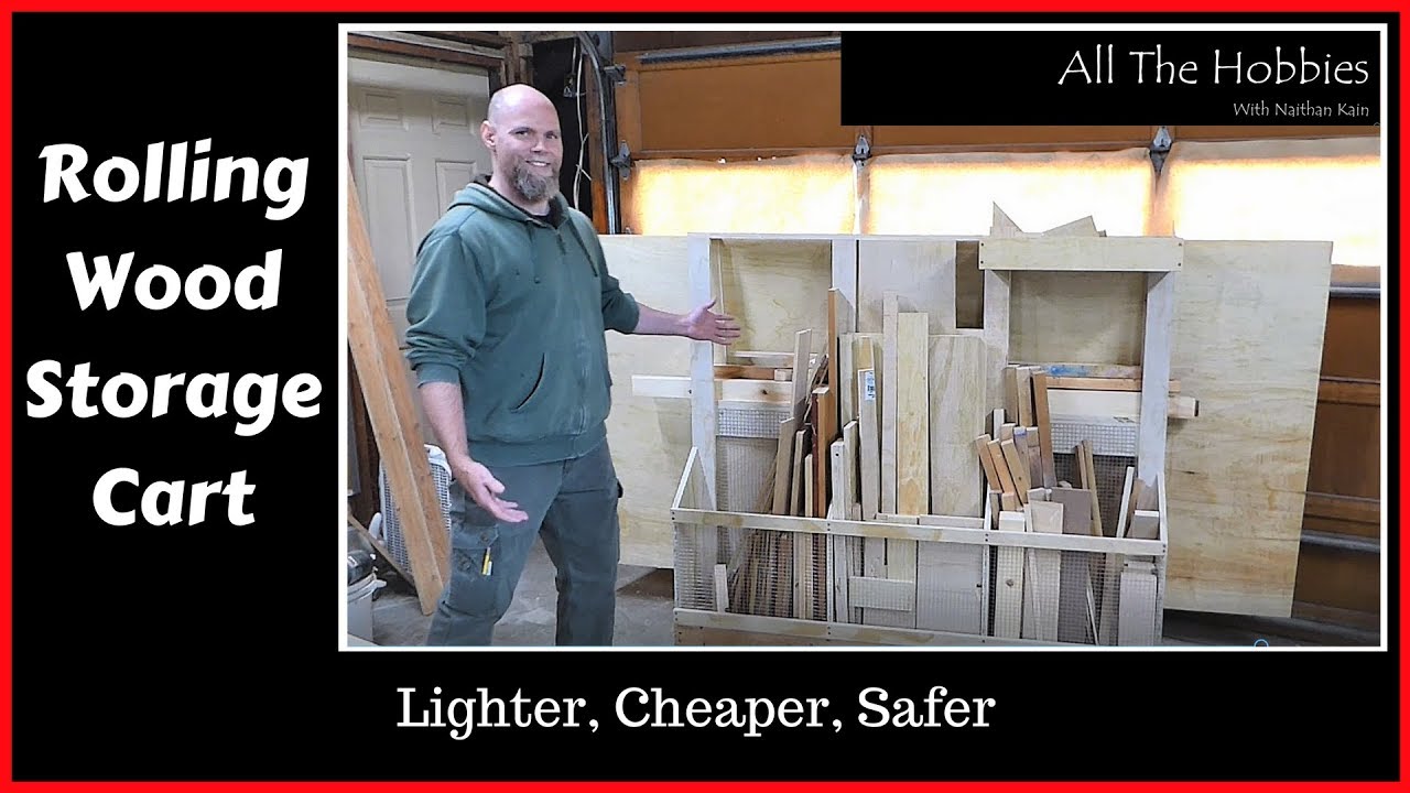Safer Lumber Cart.  FREE PLANS
