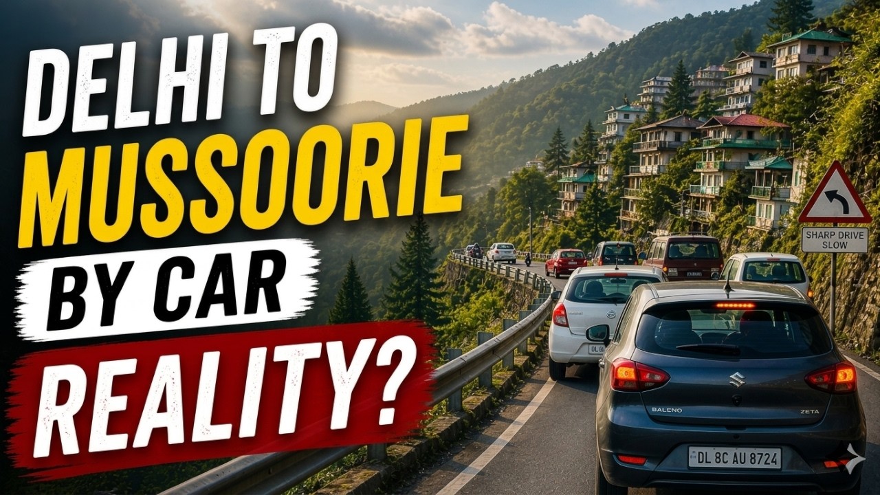 Delhi to Mussoorie by Car | Road Trip | Route, Time, Cost & Reality (2026 Guide)