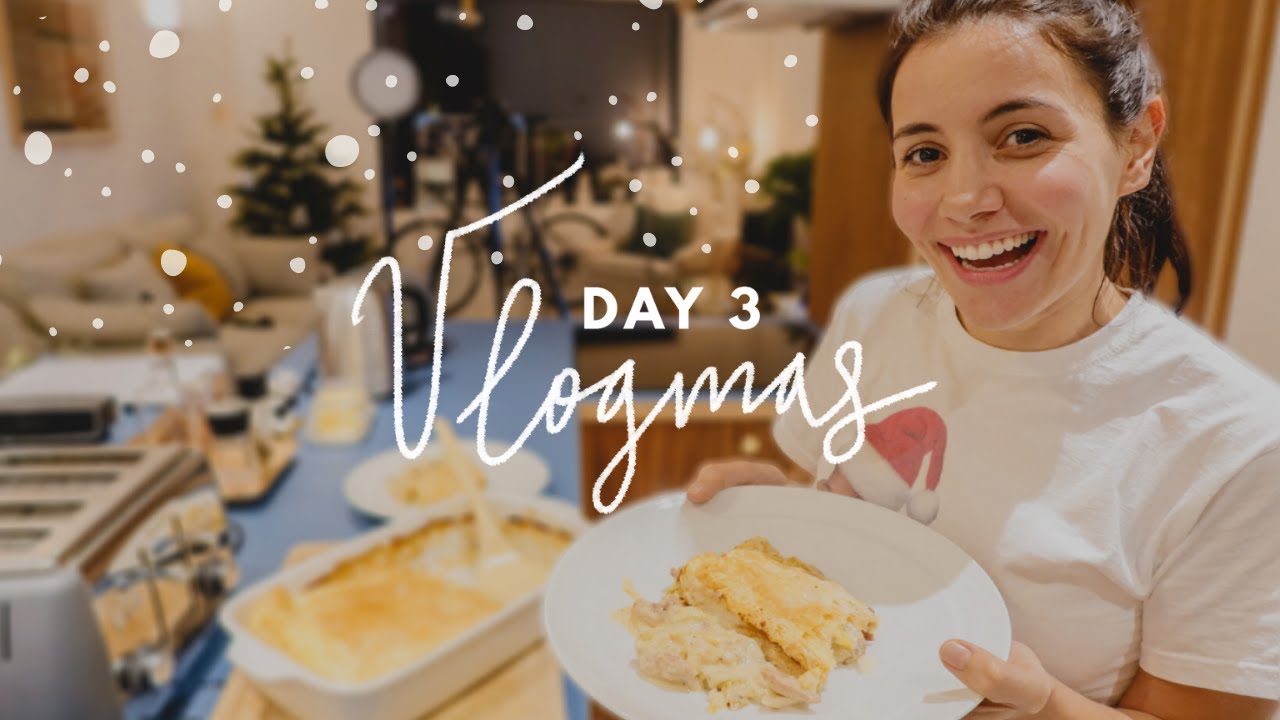 Winter Recipe! Creamy Chicken, Ham & Leek Pie 🥧  #VLOGMAS 3