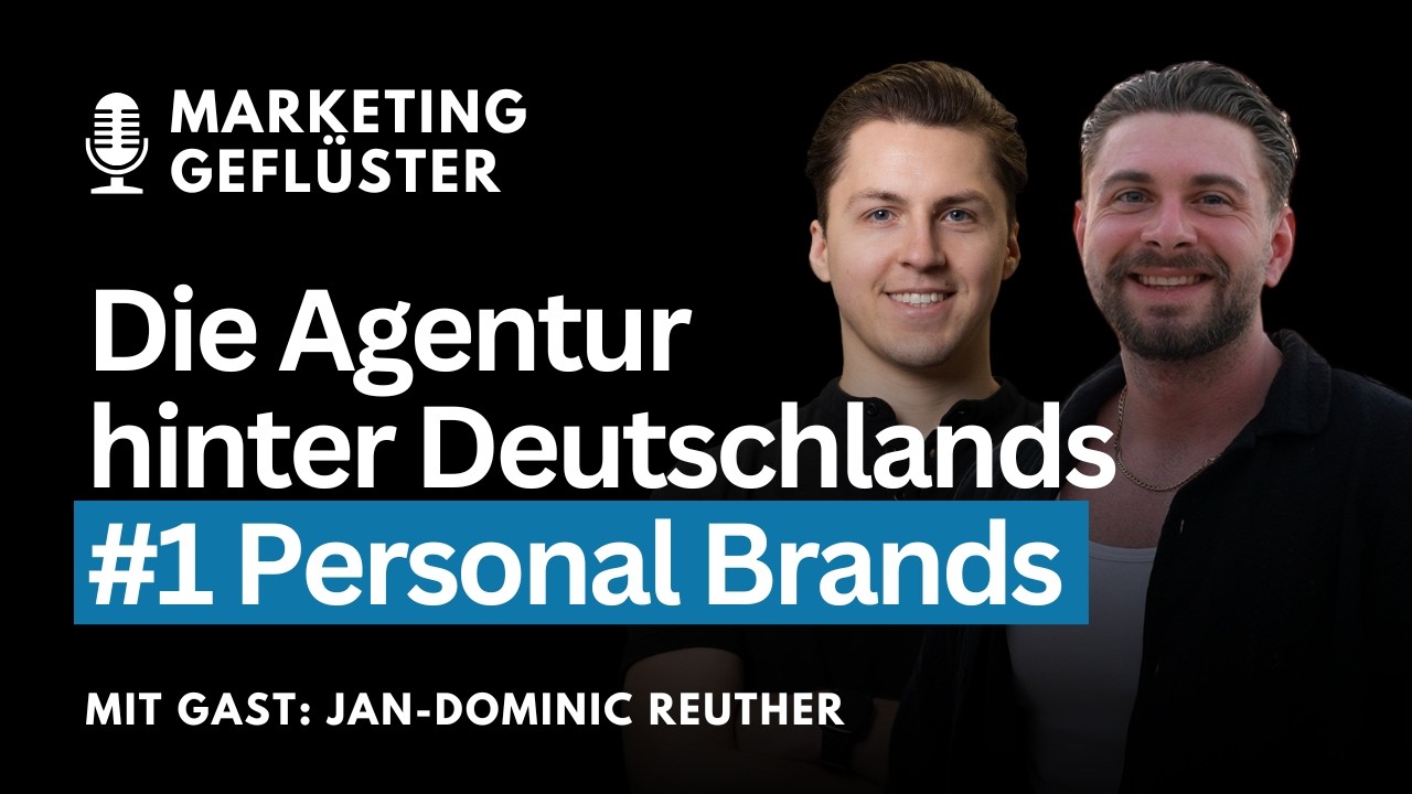 Die Agentur hinter Tim Krasenbrink und weiteren Top Personal Brands! (ft. Jan Dominic Reuther)