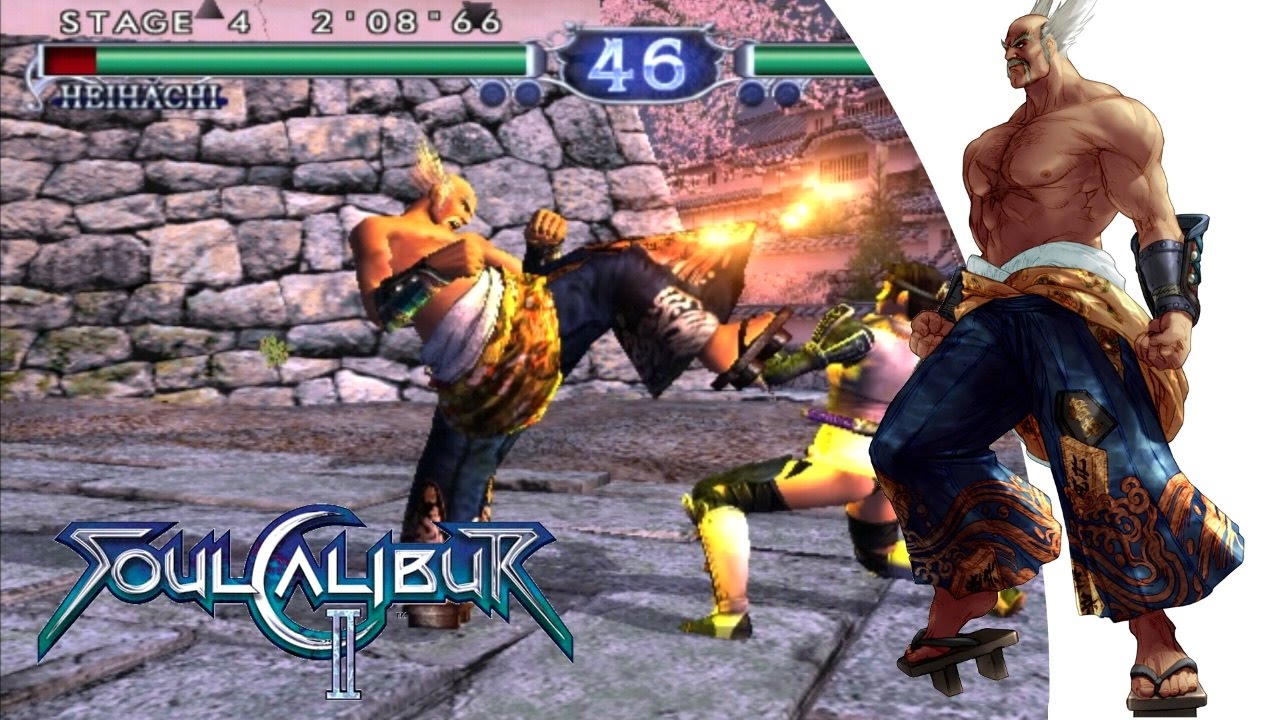 SOULCALIBUR II Heihachi Arcade Mode!