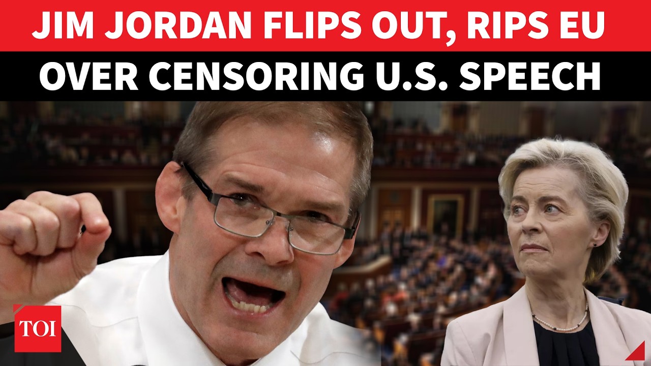 ‘Only Fools Will Say…’: Jim Jordan BOILS OVER, SHREDS EU For Censoring US Speech | House Hearing