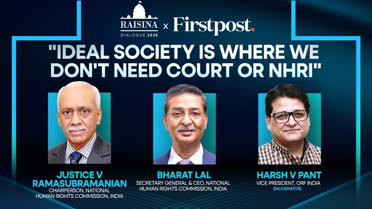NHRC India Chairperson, Secretary General on Global Human Rights Challenges | Raisina Dialogue 2026