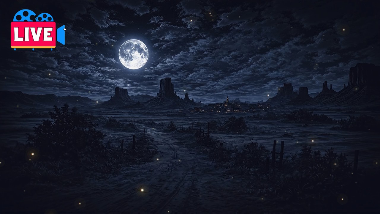 Dark Country Struggles l Mix l Chill, Relax, Study, Sleep (LIVE )