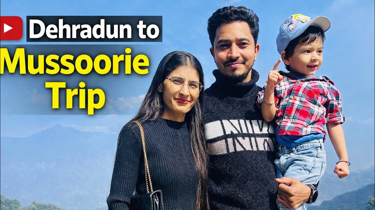 Dehradun to Mussoorie trip (Queen of Hills) देहरादून से मसूरी 🚗☺️ Suraj Nayal Vlog 