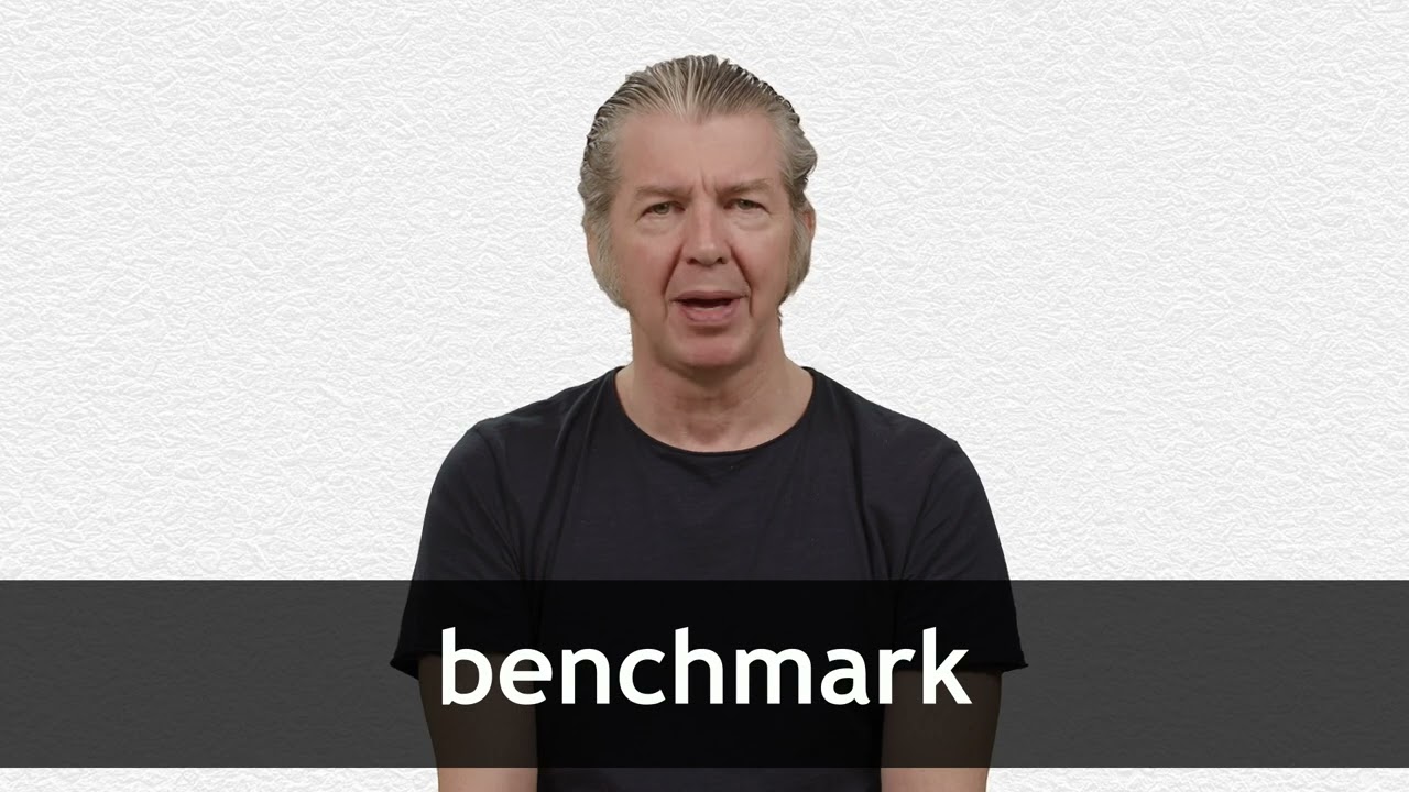 How to pronounce BENCHMARK in American English