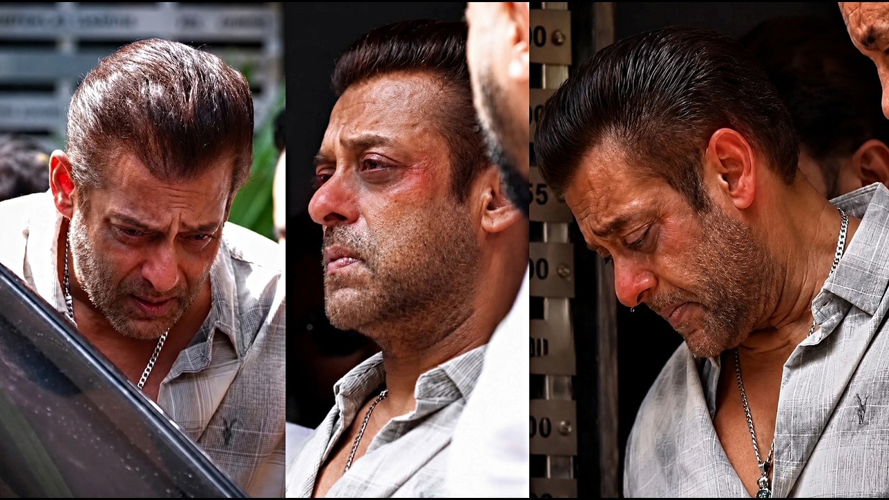 Salman Khan Crying and Brokedown in Tears after his sister Passed after A Stroke at home!💔😭