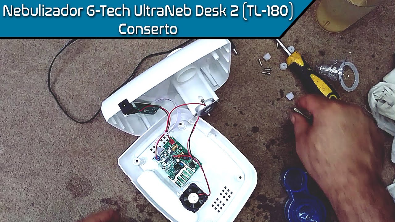 Conserto | Nebulizador G-Tech Ultraneb Desk 2 (TL-180)