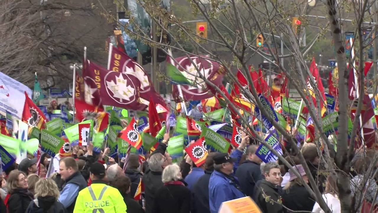 1er Mai - May Day manifestation/rally