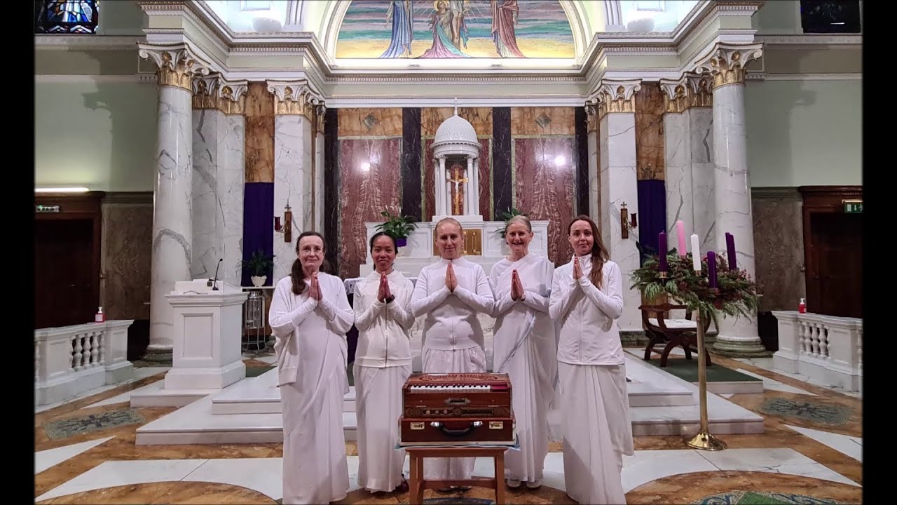 Soulful Christmas Music by Sri Chinmoy Performed at Mass in Dublin | Christ Songs 2024