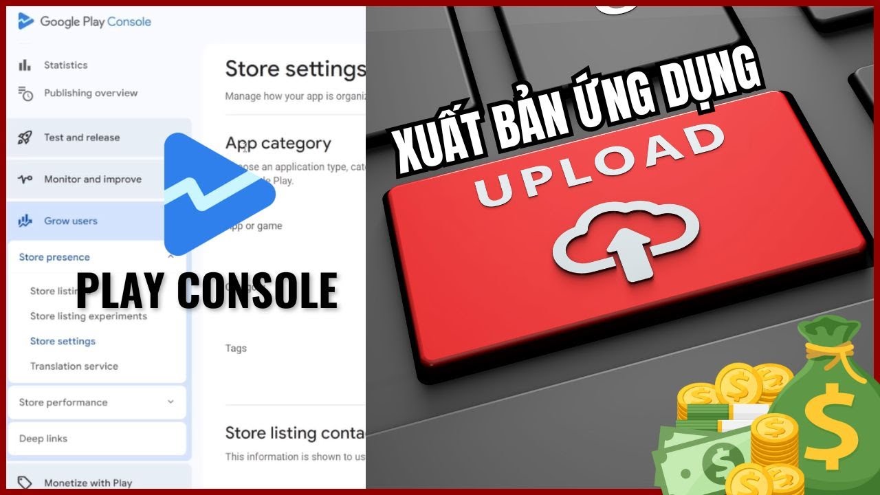Upload App Lên Google Play Console Kiếm tiền online Mới Nhất 2026