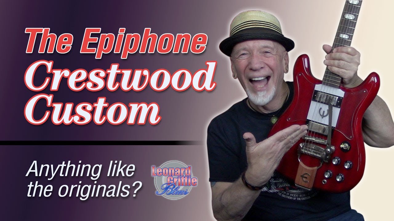 Playing the Epiphone Crestwood Custom
