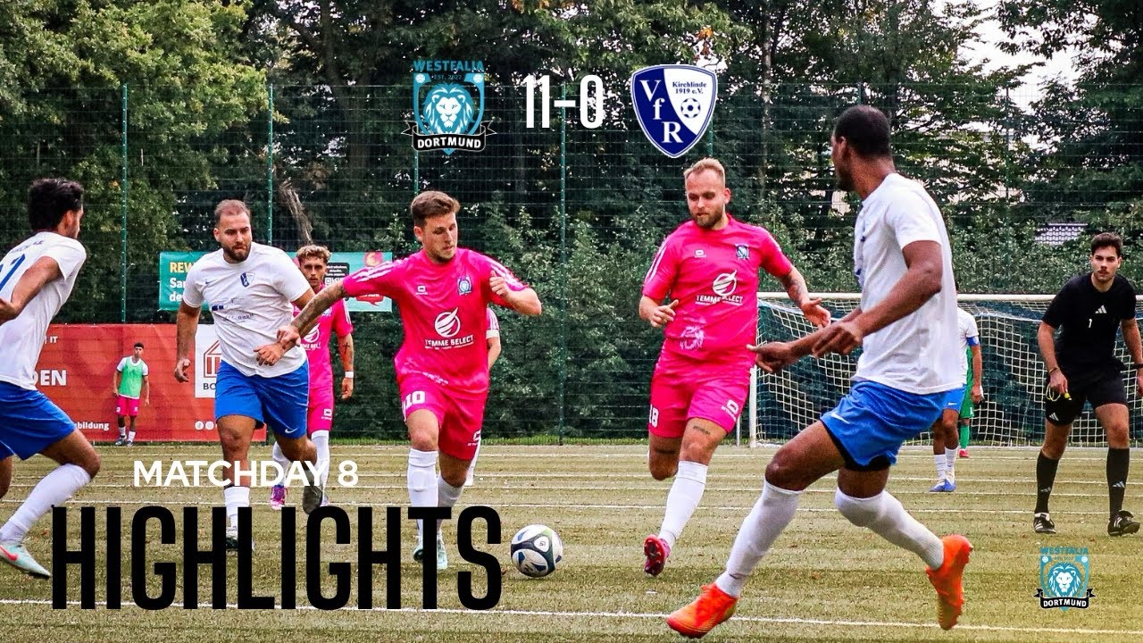 Matchday Highlights | Westfalia Dortmund x VfR Kirchlinde 