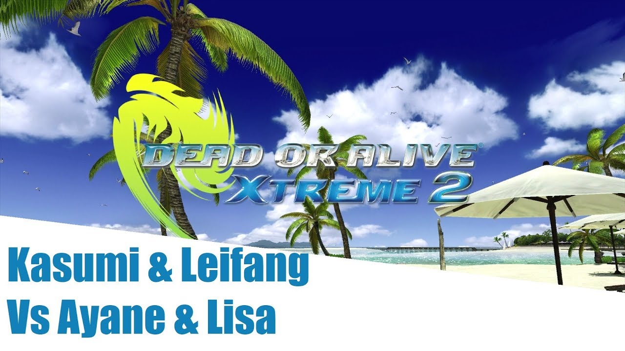 DOAX2 Kasumi & Leifang Vs Ayane & Lisa (Volleyball)