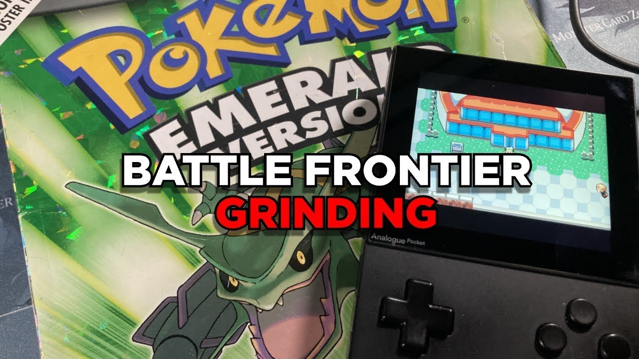 Pokemon Emerald Battle Frontier Grinding for Gold Medals