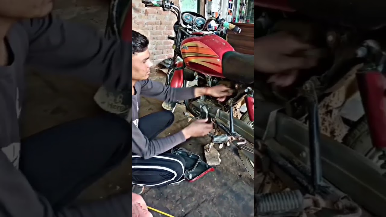 bike mechanic Hero Splendor service centre gadi care centre Deepak auto and service