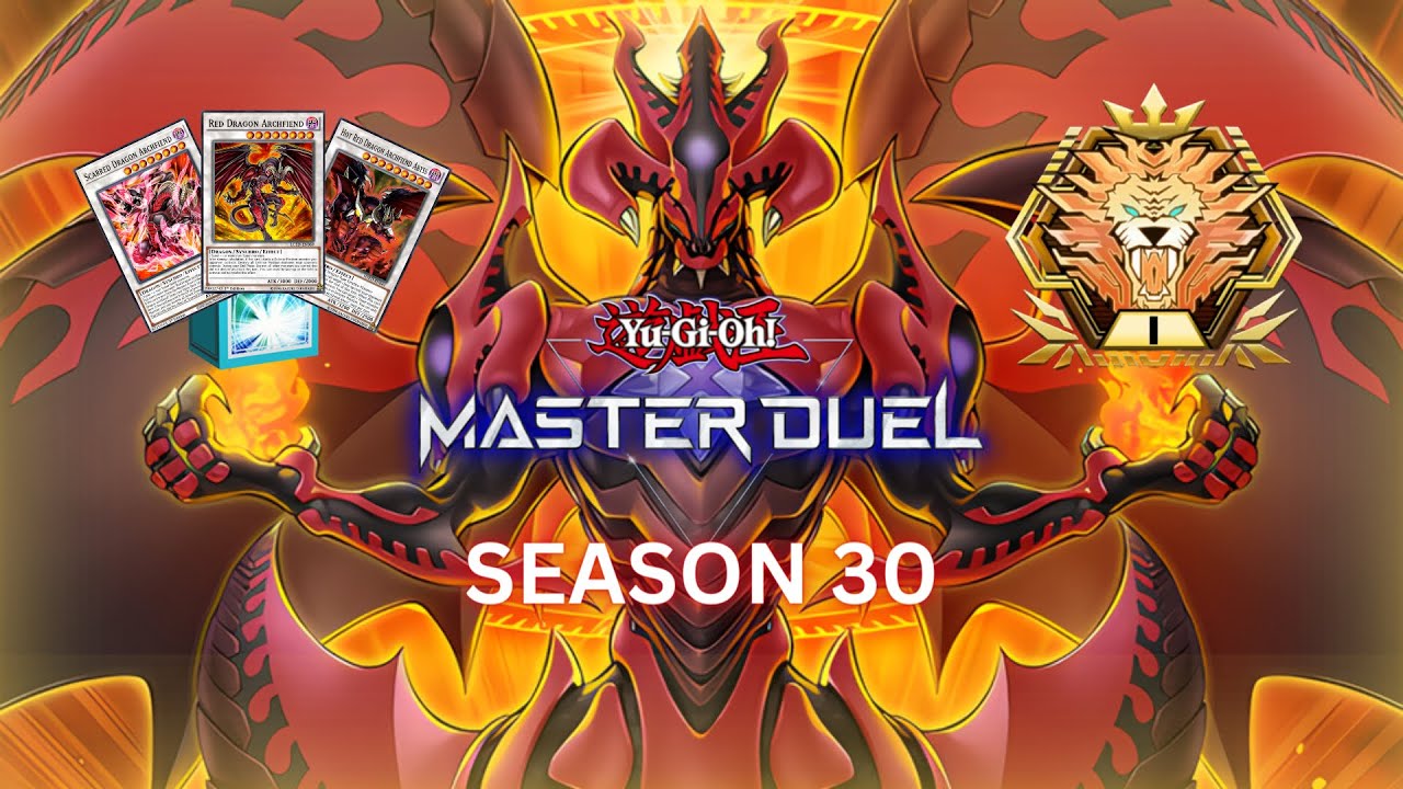 Yu-Gi-Oh! Master Duel - Road to Master 1 (w/ Deck Profile) | Red Dragon Archfiend | Resonators | S30