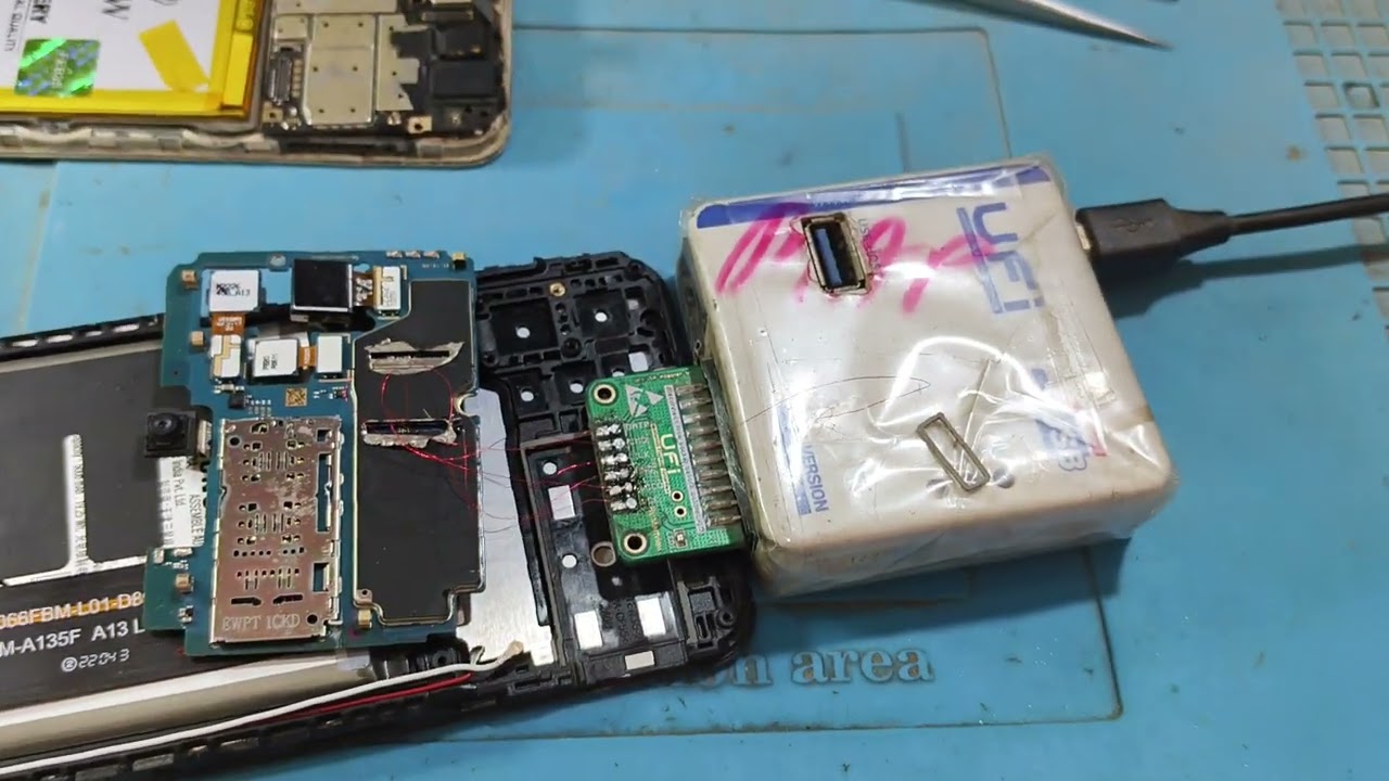 Samsung A135F(A13 5g) Frp Ufi Box How To Connect 