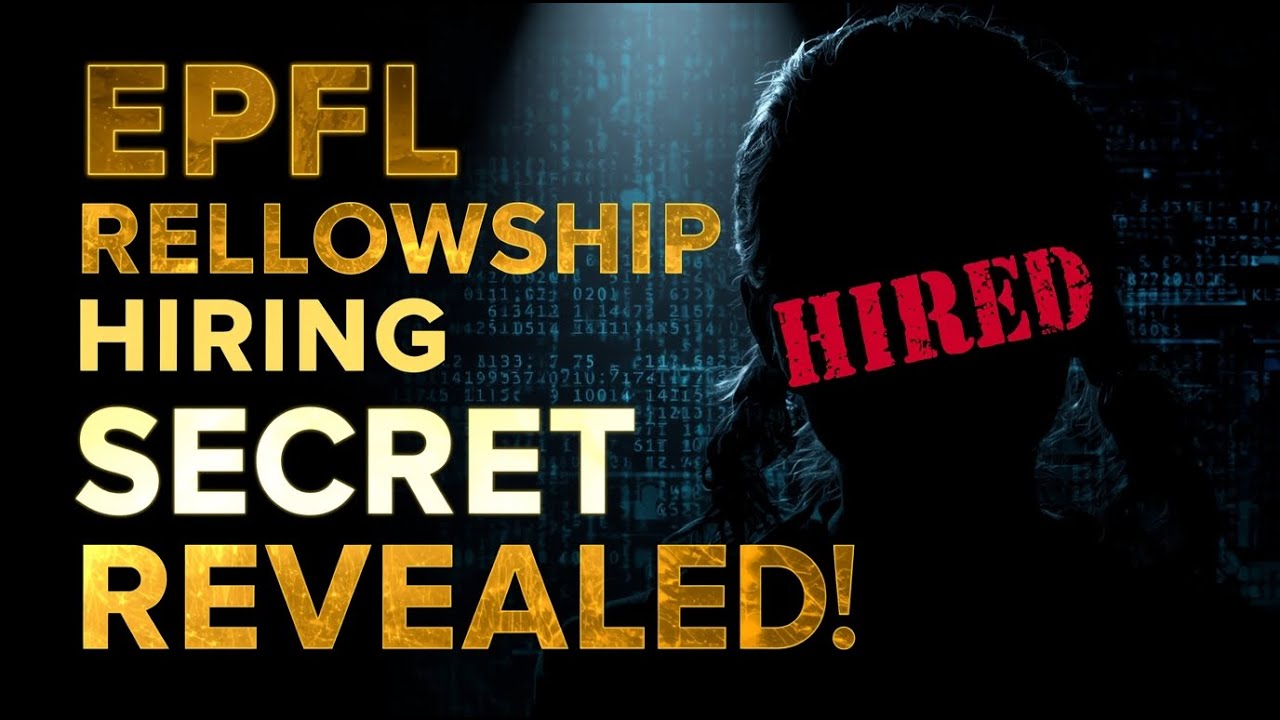 [Must watch] EPFL Research fellowship 2025 | ₹1.7 Lakh stipend | Complete Guide