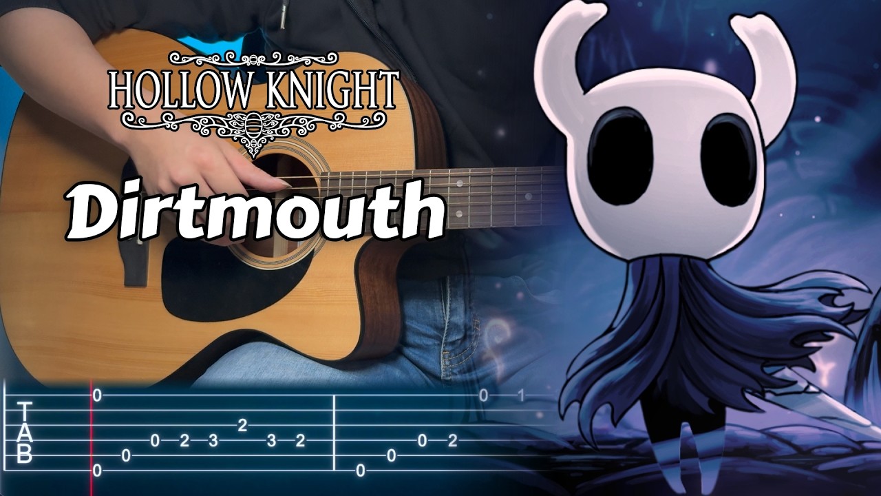 Dirtmouth - Hollow Knight | Fingerstyle Guitar + TAB