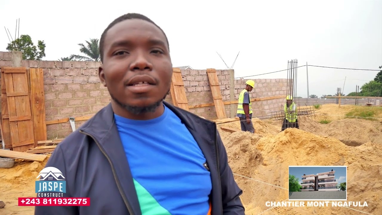 CHANTIER MONT NGAFULA KIMBONDO AVEC JASPE CONSTRUCT