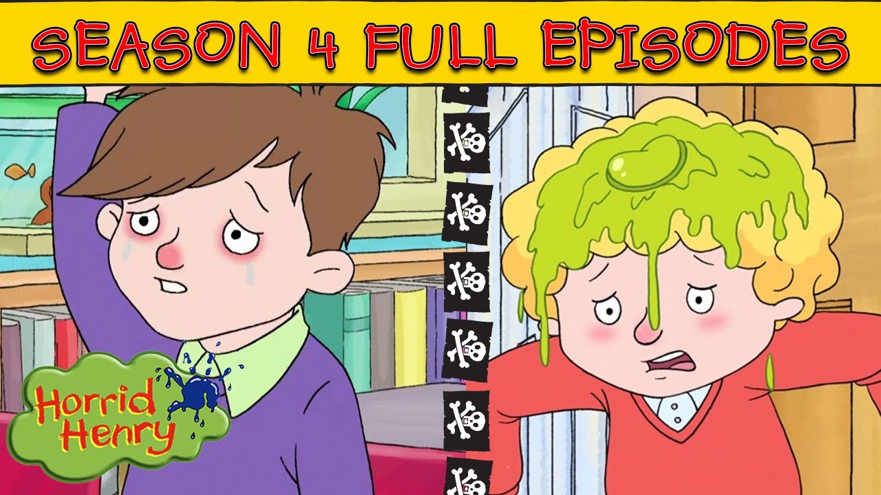Horrid Henry QUADRUPLE Full Episode Special | Horrid Henry Season 4 | Cartoons