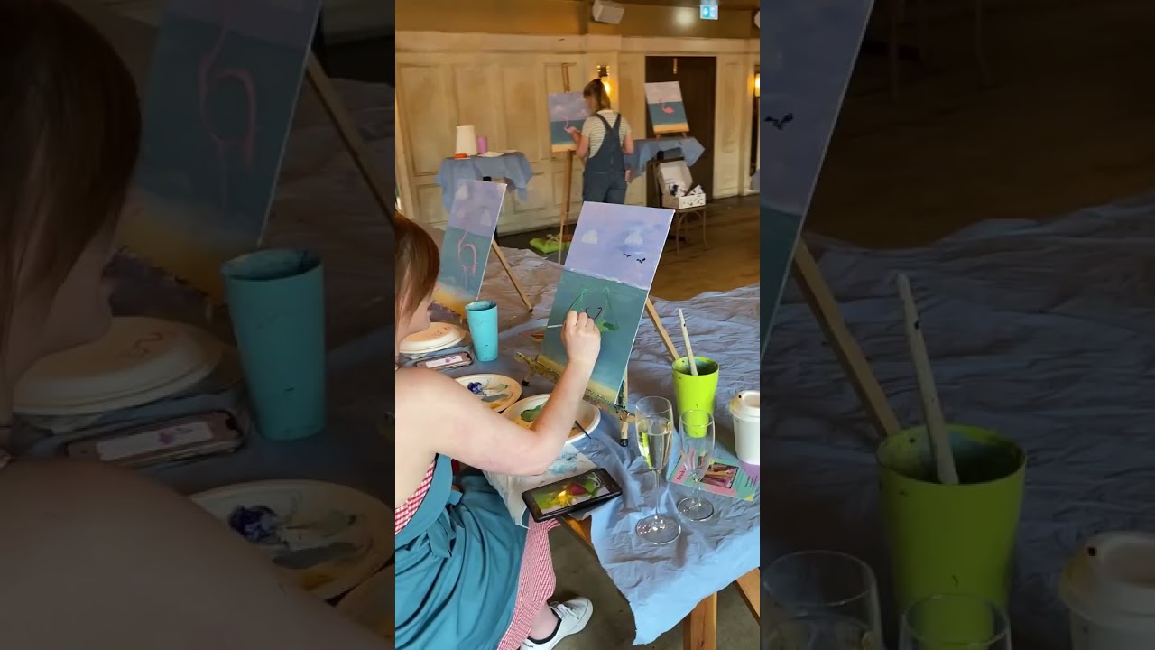 Sip and Paint Party London #shorts