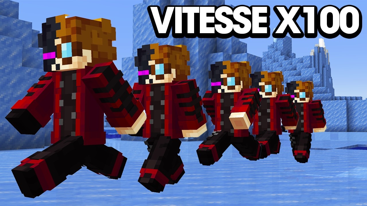 J'ai fini Minecraft avec une vitesse de x100...