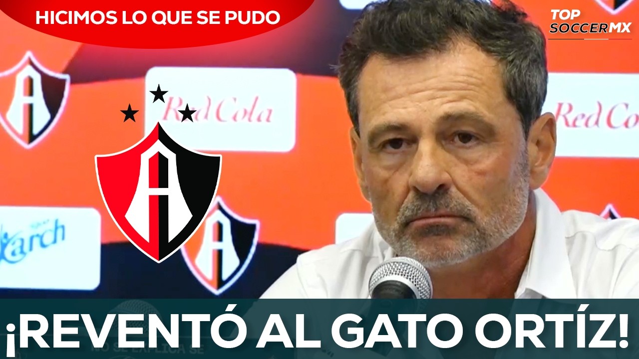🔥 HICIMOS LO QUE PUDIMOS | DIEGO COCCA tras DERROTA de ATLAS vs CHIVAS en CLÁSICO TAPATÍO
