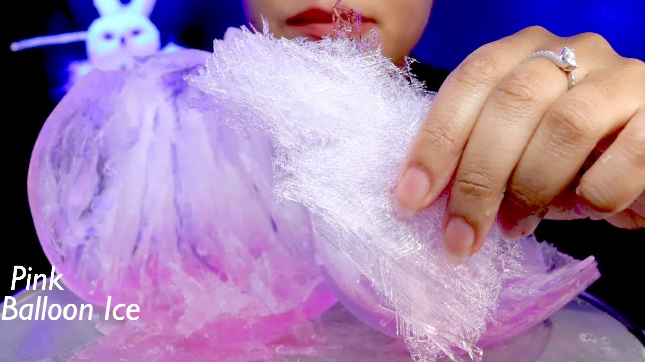 Pink Fairy Floss Balloon Ice/ Thank You for 90k