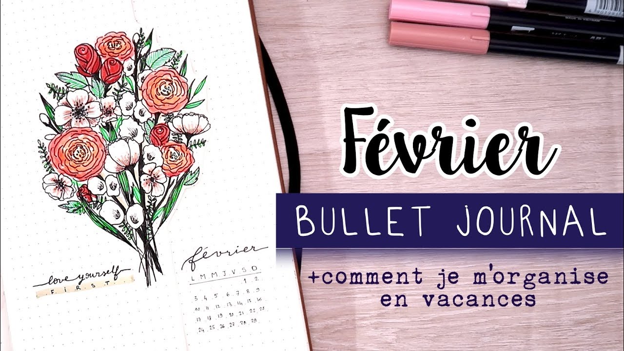 Bullet Journal Février 2020 | ORGANISATION