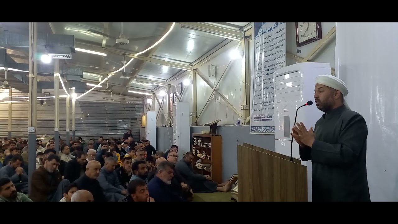 خطبة الجمعة للشيخ عادل المعموري بعنوان(أحكام الصيام..الجزء الأول)